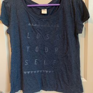 Blueish grey Hollister T-shirt